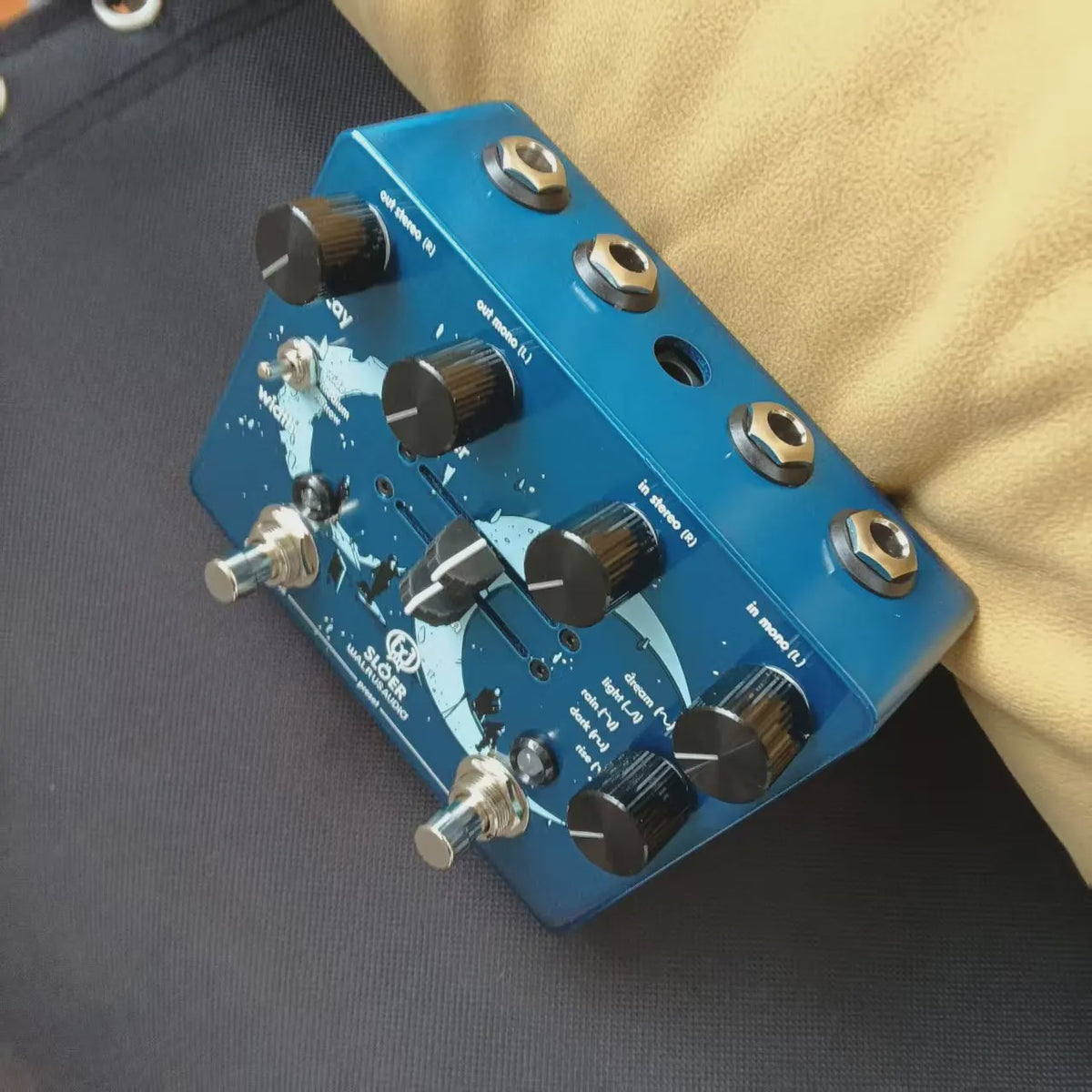 Walrus Audio Sloer Stereo Ambient Reverb Gitaarpedaal - 1:1 Replica