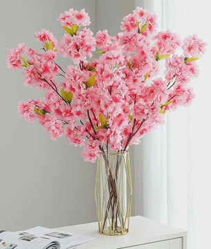 Kunstbloemen Boeket Sakura Takken - Sfeervolle Decoratie voor Huis, Feest & Bruiloft