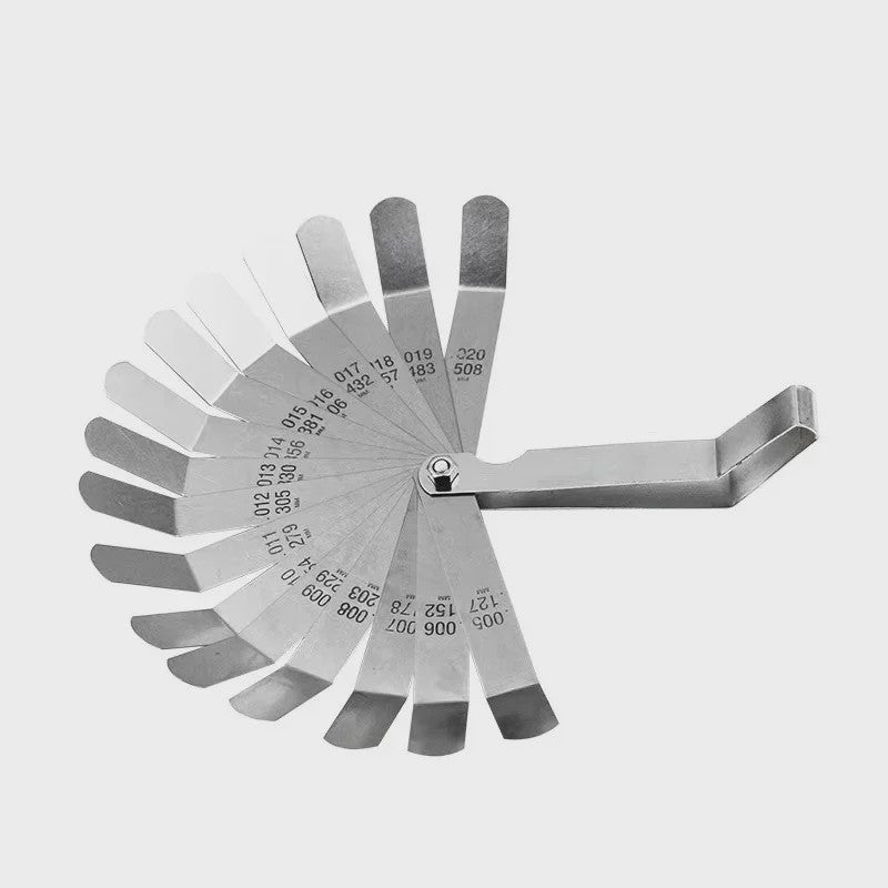 Motor Klep Afstelgereedschap Set met Voelermaat 0.005-0.020 inch