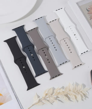 Sport Siliconen Bandje voor Apple Watch 38-49mm - Serie 1 t/m 11, SE, Ultra