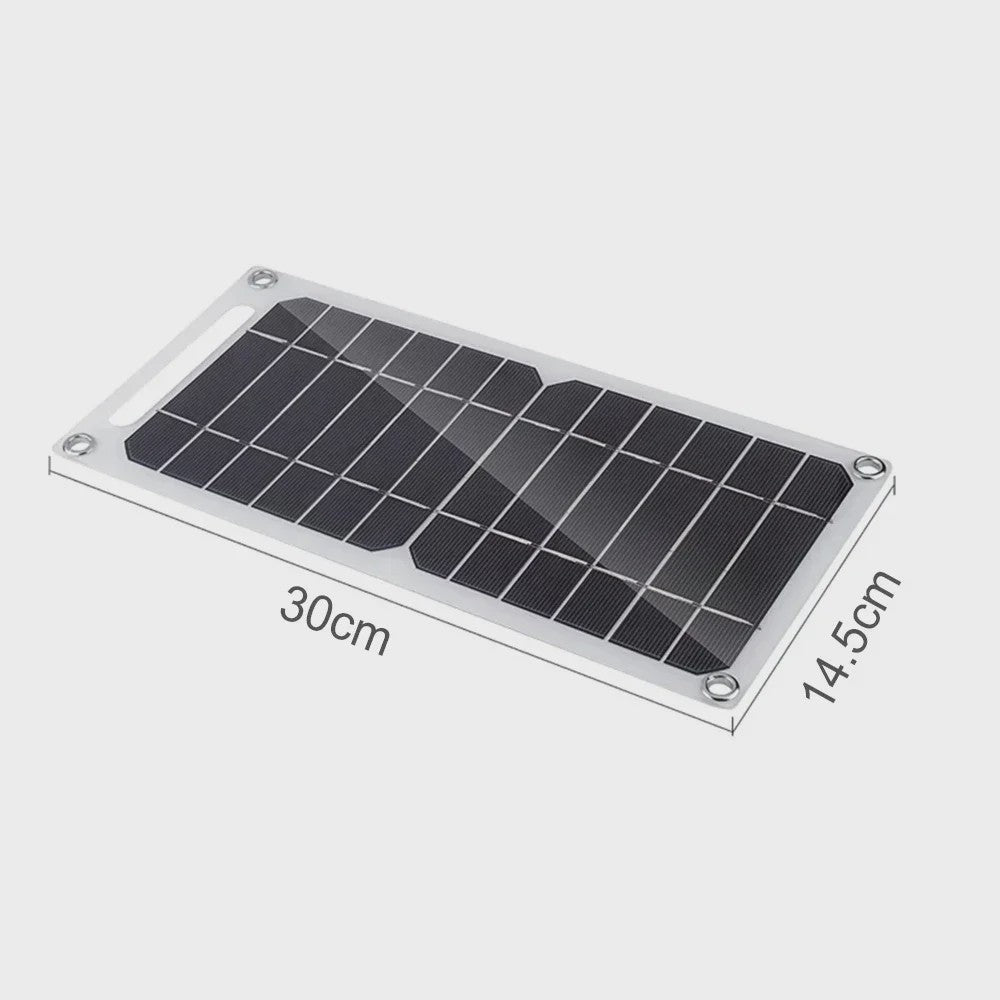 35W Sunpower Draagbaar Zonnepaneel met USB - Ideaal voor Powerbank, Telefoon, Outdoor & Camping