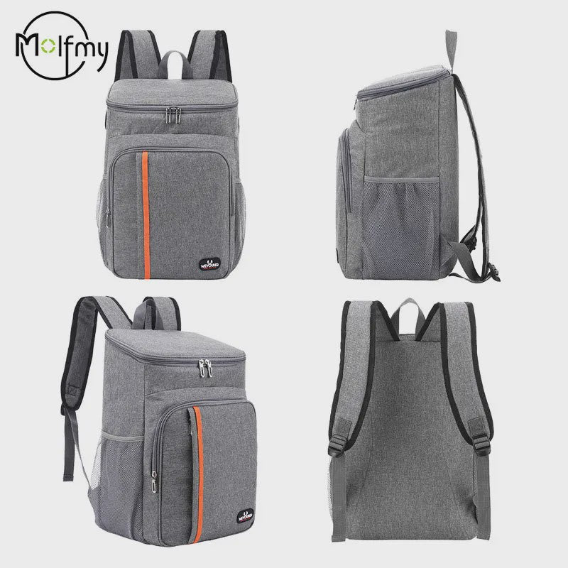 Waterdichte Koeltas Rugzak - Ideaal voor Camping, Picknick & Reizen