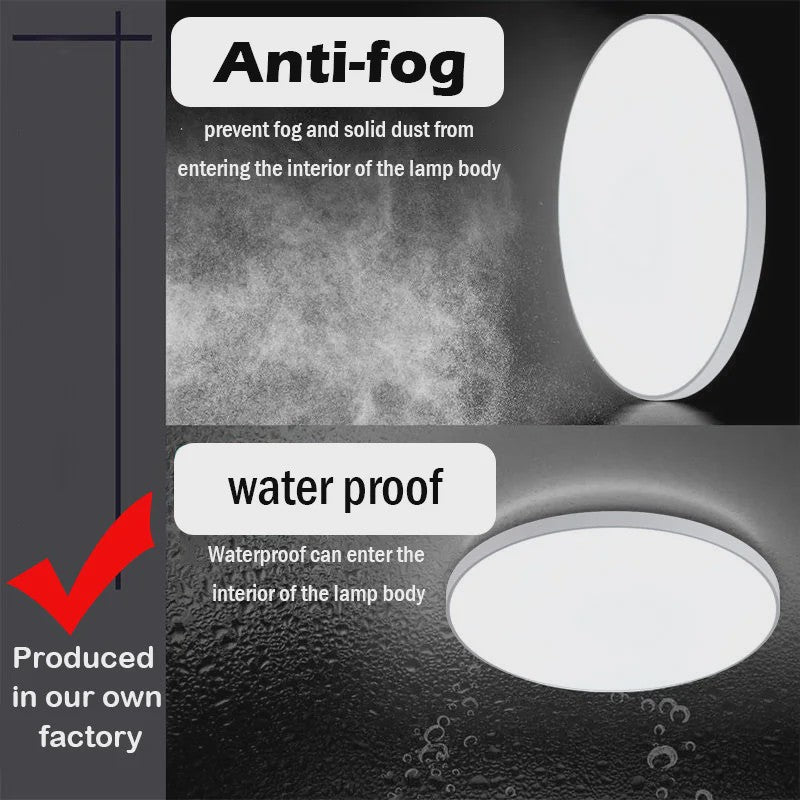 Waterdichte LED Plafondlamp Rond - 18W/30W/40W - IP54 - Badkamer, Keuken, Woonkamer
