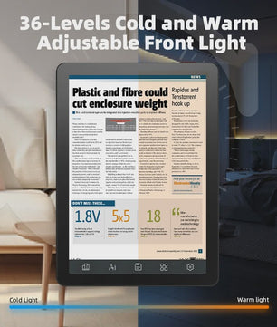 Bigme B6 E-reader: 6" E-Ink, Android 14, Google Play, 4GB+64GB, Verstelbaar Frontlicht
