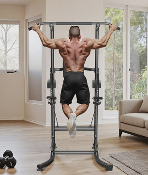 Power Tower Home Gym Station - Multifunctioneel Dip Station & Pull Up Bar