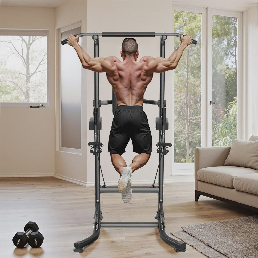 Power Tower Home Gym Station - Multifunctioneel Dip Station & Pull Up Bar
