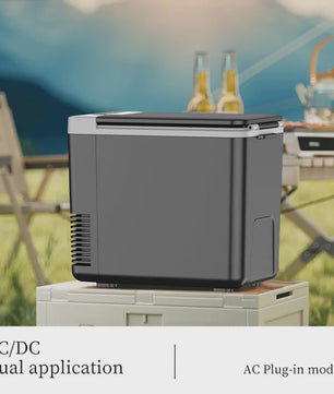 Draagbare Mini Koelkast 10L - 12V Auto & 220V Huis - Koelen & Verwarmen