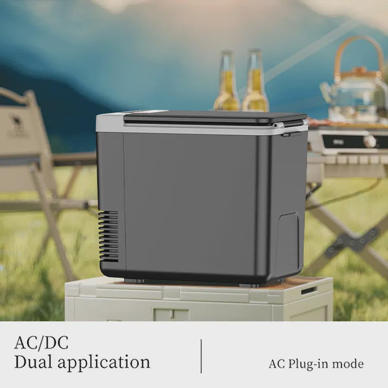 Draagbare Mini Koelkast 10L - 12V Auto & 220V Huis - Koelen & Verwarmen