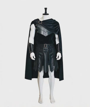 Odysseus Ridder Kostuum Zwart - Volwassen Cosplay & Halloween