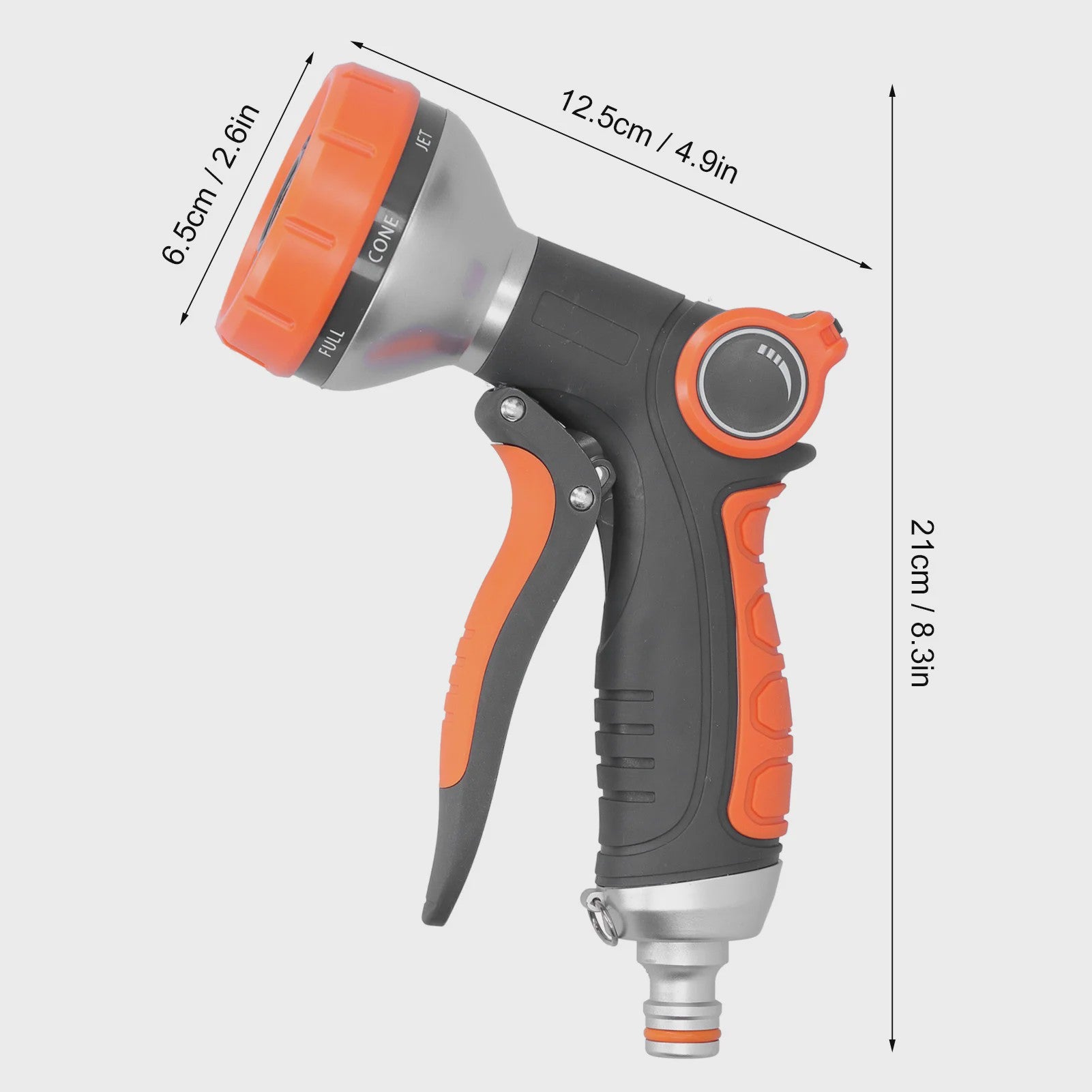 High Pressure Garden Water Sprayer Lawn Hose Spray Water Nozzle Washer Nozzle Car Washing Cleaning Cleaning Sprinkle Tool