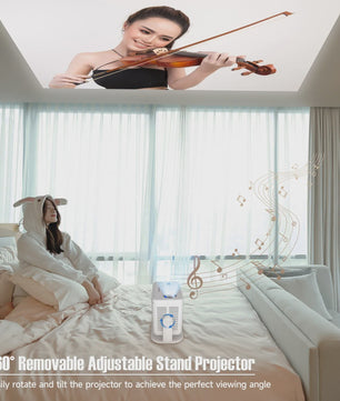 Magcubic L018 Draagbare Full HD Projector: Auto Focus, Android 14 & WiFi 6