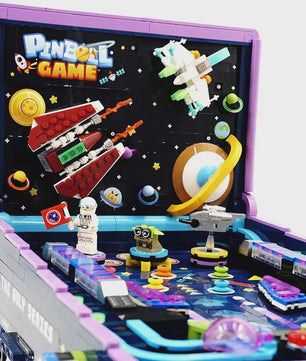 GULY 60526 Pinball Game Bouwstenen - Interactief Educatief Speelgoed voor Kinderen