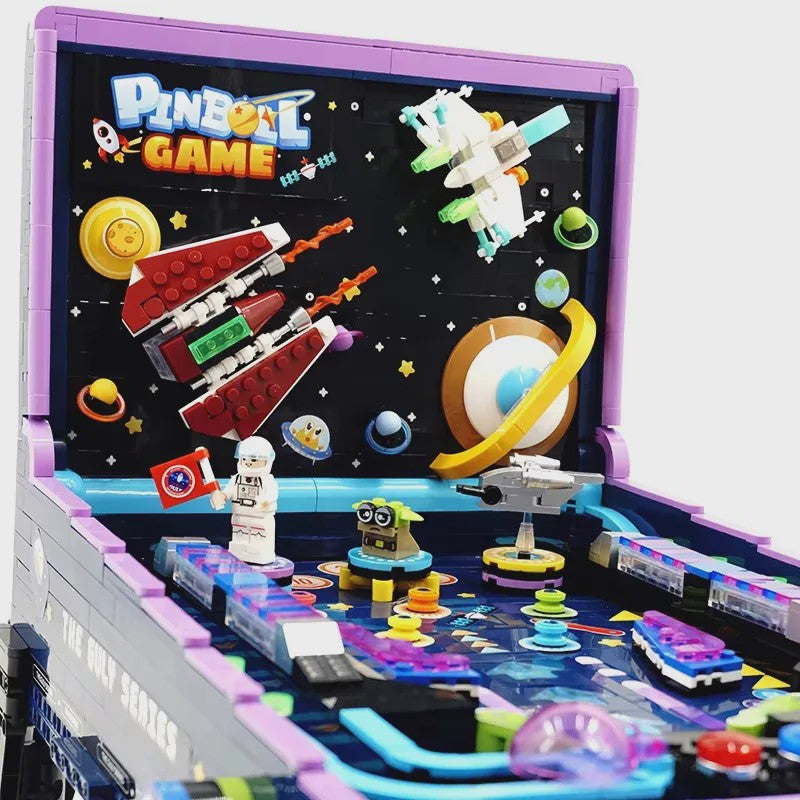 GULY 60526 Pinball Game Bouwstenen - Interactief Educatief Speelgoed voor Kinderen