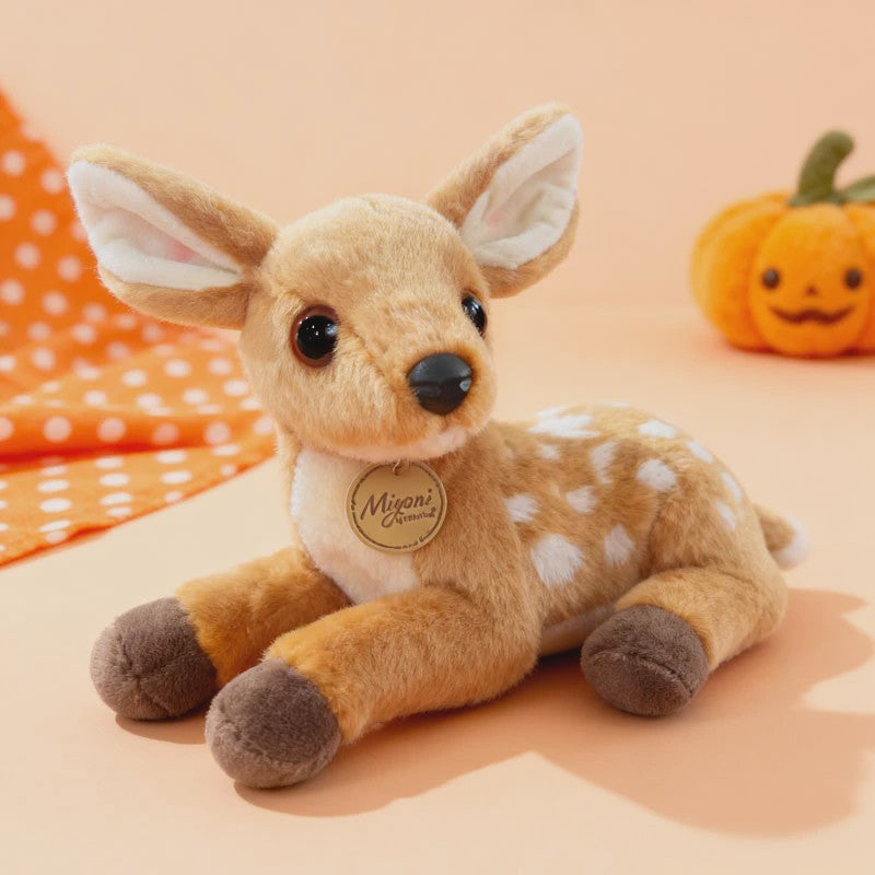 Schattige Herten Knuffel 25cm - Kawaii Pluche Hertje voor Kinderen, Slaapkamer Decoratie & Cadeau