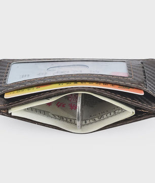 Slanke Minimalistische Portemonnee voor Heren - Creditcardhouder & Kaarthouder