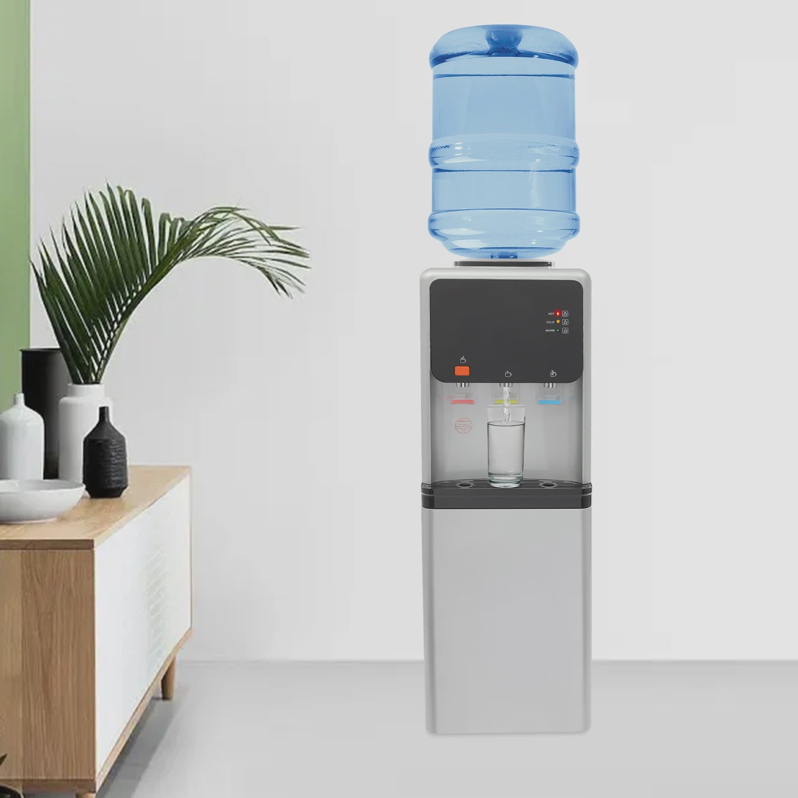 Waterkoeler met Warm en Koud Water - Vrijstaand Model