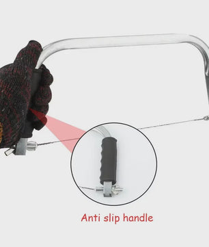 Multifunctionele Hand Draadzaag - Precisie Zagen voor Hout, PVC en Meer