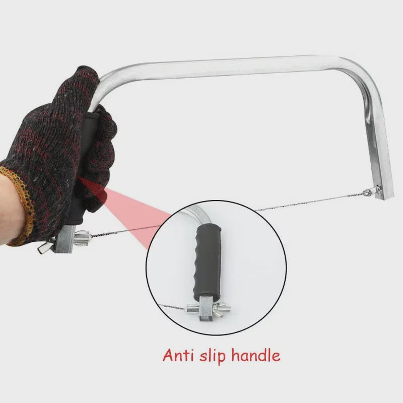 Multifunctionele Hand Draadzaag - Precisie Zagen voor Hout, PVC en Meer