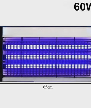 Elektrische LED Muggenlamp - Stille Insectendoder voor Binnen & Buiten met Fotokatalyse