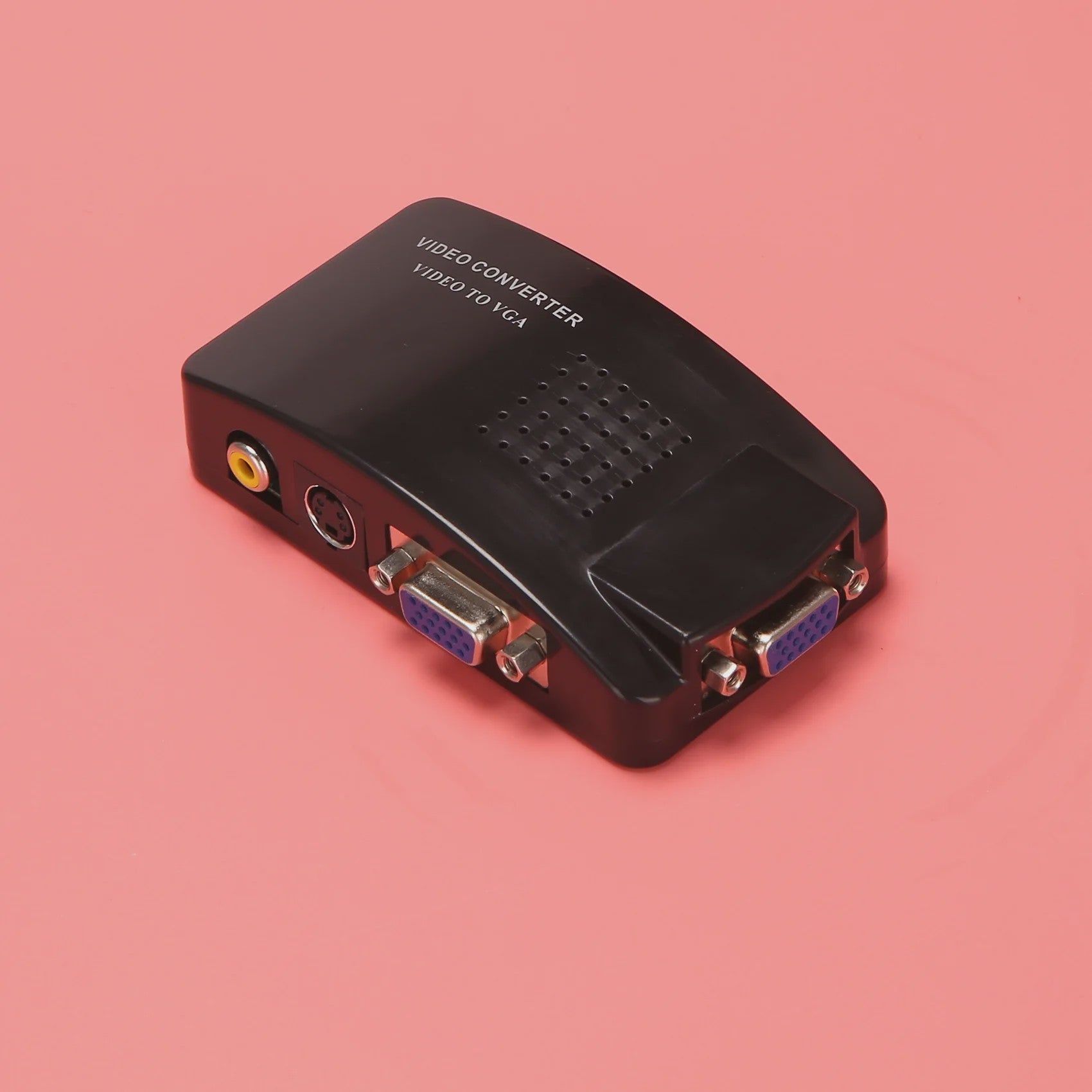 AV naar VGA Converter met RCA & S-Video ingang - Beeldconversie Switch Box