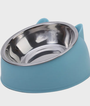 Verhoogde RVS Kattenbak & Voerbak - Kantelbaar Design voor Puppy, Kitten & Hond