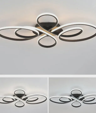 Moderne LED Plafondlamp met Afstandsbediening - Dimbare Plafondverlichting voor Woonkamer