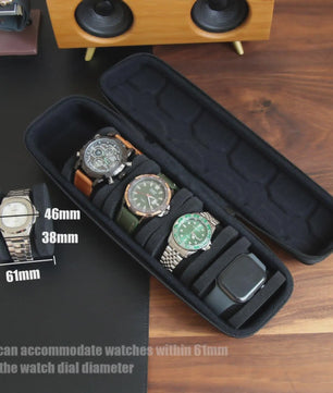 Draagbare Horlogedoos Organizer voor Heren & Dames - Reiscase & Opberghouder