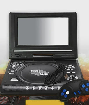 Draagbare Mini DVD Speler 7.8 Inch met Draaibaar Scherm en Afstandsbediening