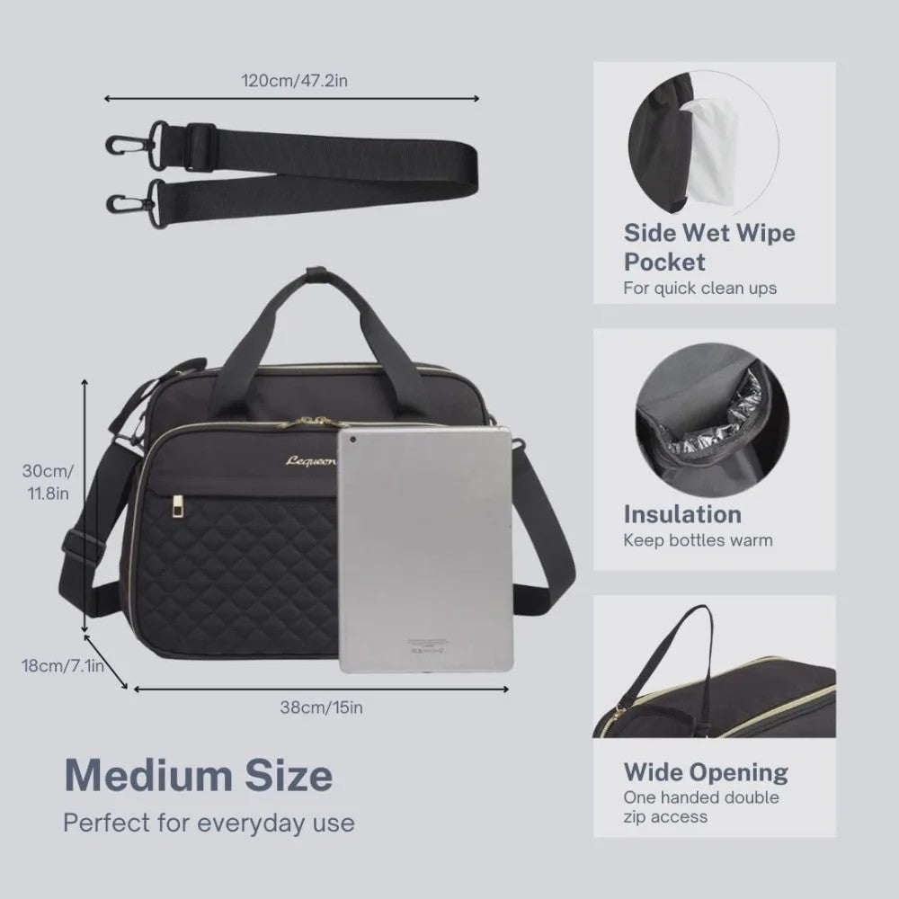Baby Luiertas Crossbody & Schoudertas - Ruim & Praktisch voor Onderweg