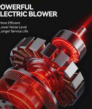 ONEVAN 5500W Krachtige Accu Bladblazer - Borstelloos, 5 Snelheden, Makita Batterij Compatibel