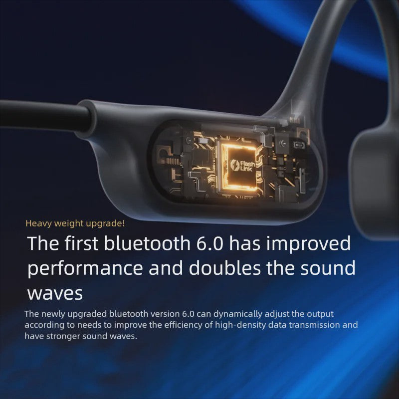 Sanag B33S Bone Conduction Oordopjes - IPX8 Waterdicht & 32GB MP3 Speler