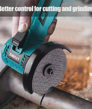 Draadloze Haakse Slijper 3 Inch - Krachtig Gereedschap voor Metaal, Hout & Auto Reparatie