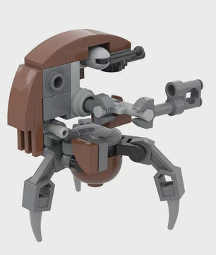 10x Bouwstenen Droideka Destroyer Droids - Star Wars Clone Robot Speelgoed