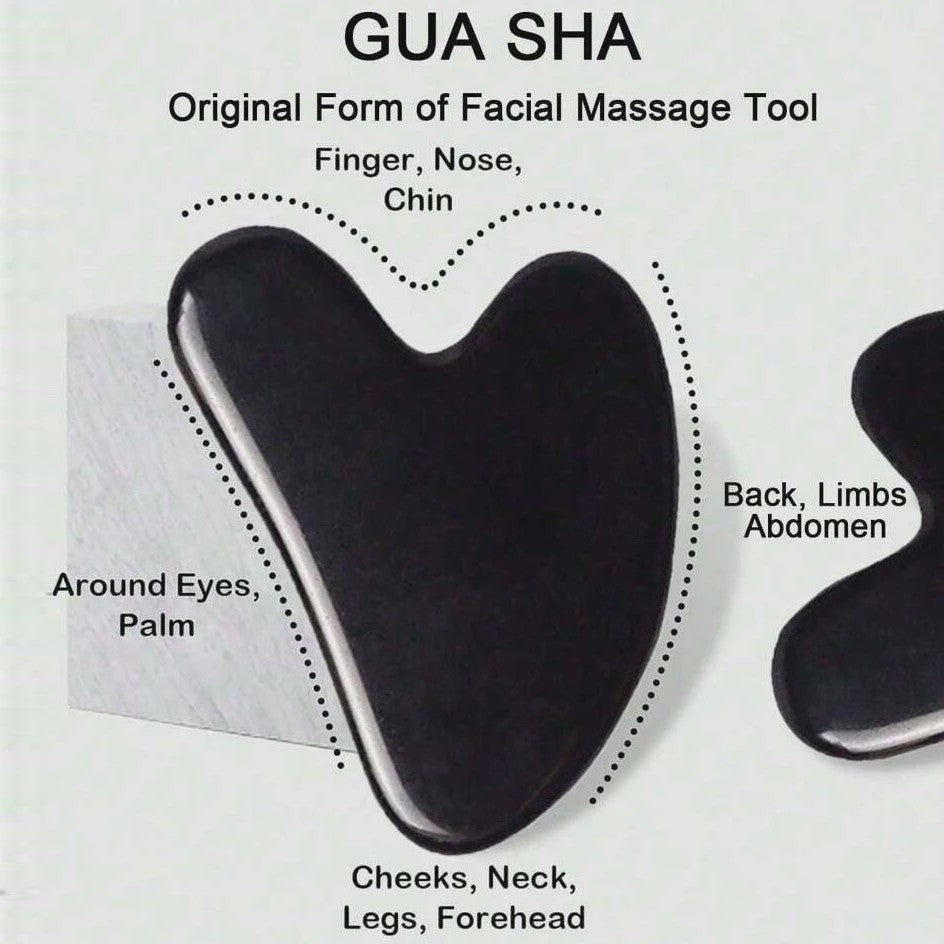 Gezichtsroller & IJsroller Set: Luxe Huidverzorging met Gua Sha Tool