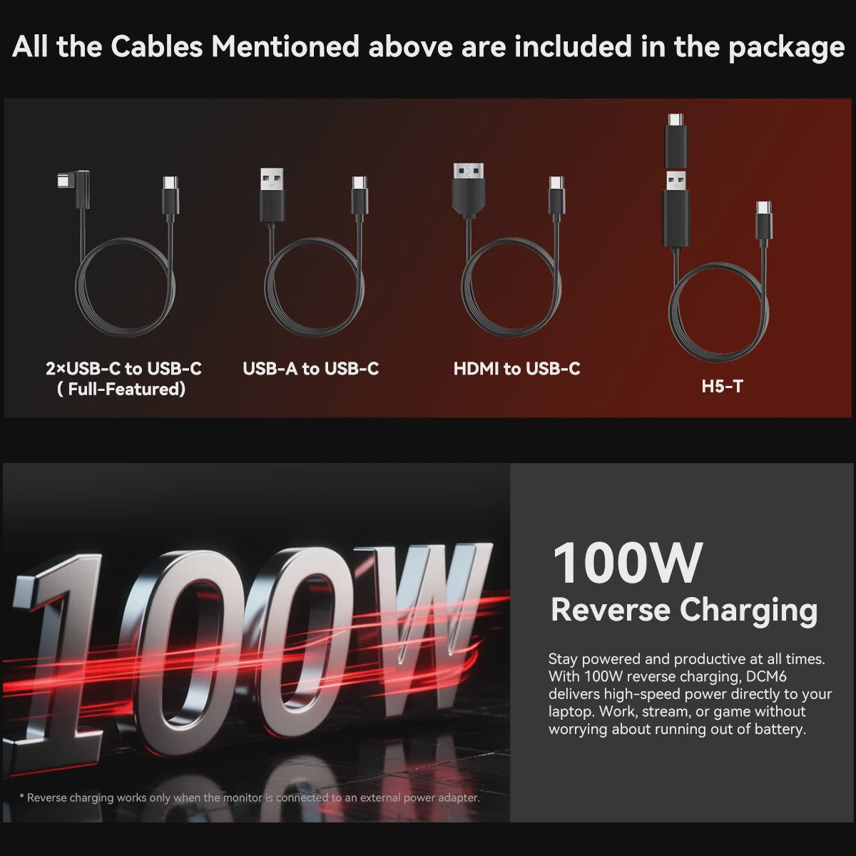 Blackview DCM6 14" FHD IPS Triple Laptop Screen Extender - Draagbaar & Uitbreidbaar
