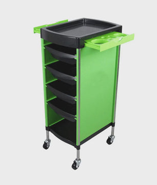 Professionele Kapsalon Trolley met 6 Lades - Grote Capaciteit & Mobiel