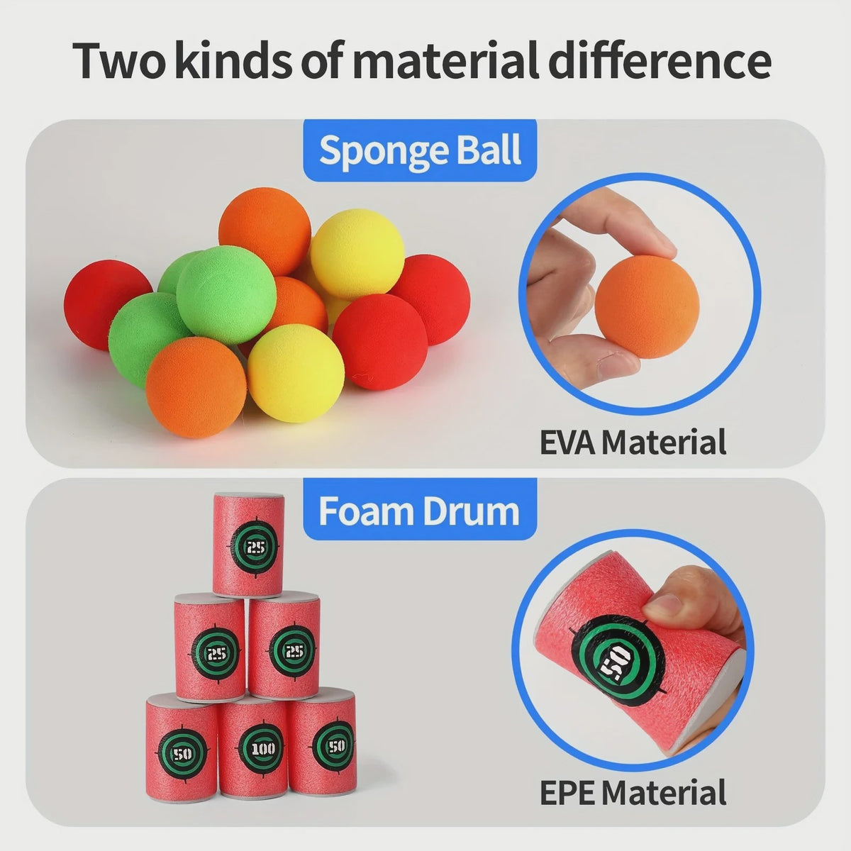 Soft Bullet Boogschietspel voor Kinderen - Educatief Oefenspeelgoed met Doelen