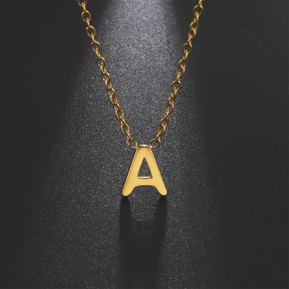 Ketting met Initiaal Letter A-Z - Elegante RVS Hanger Ketting voor Dames