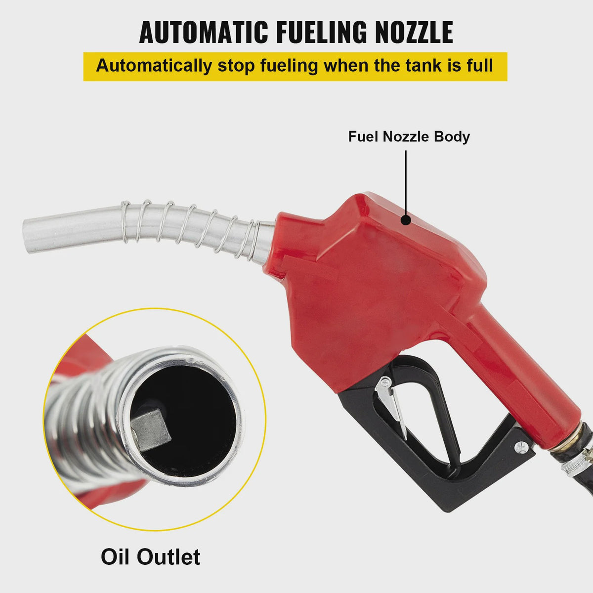 220V Elektrische Brandstofpomp 40L/min Diesel Kerosine - Automatische Stop