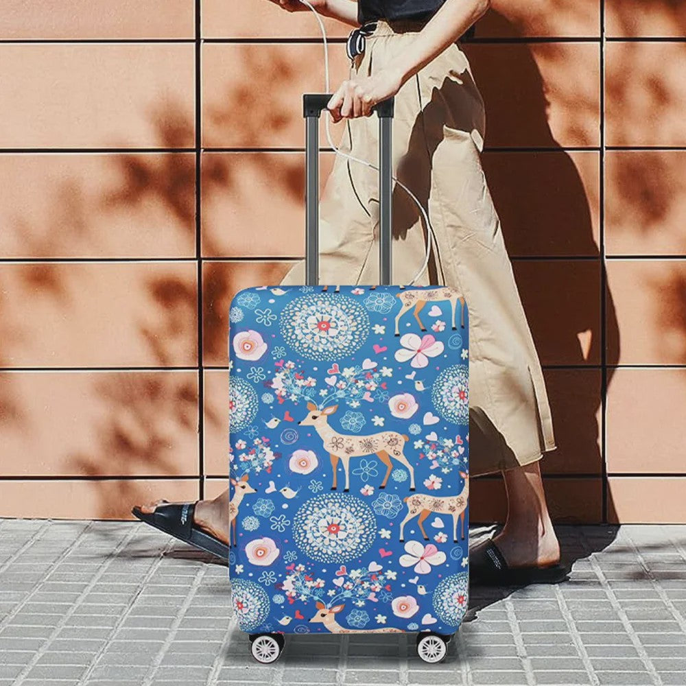 Beschermhoes Koffer - Stretch Stof - Voor 18-32 Inch Koffers - Duurzaam en Stofbestendig