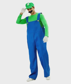 Super Luigi Kostuum Heren & Dames - Compleet Halloween & Carnavalsoutfit