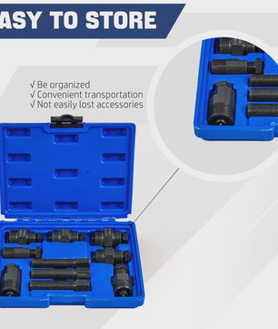 10-delige Vliegwieltrekker Set voor Motor, Quad & Crossmotor - Universeel & Robuust