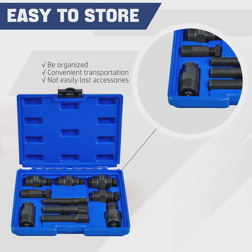10-delige Vliegwieltrekker Set voor Motor, Quad & Crossmotor - Universeel & Robuust