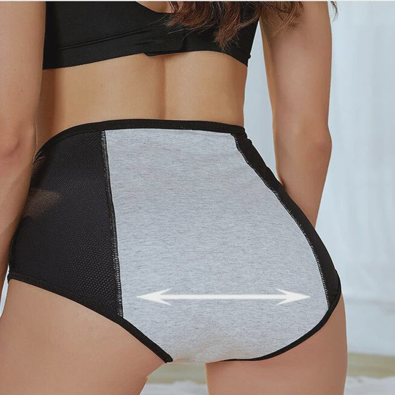 Lekvrije Menstruatieonderbroek Dames - Katoen, Waterdicht & Ademend