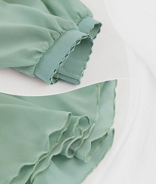 18 Colours Ballet Skirt Girls Toddler Kids Dance Chiffon Skirt Elastic Waist Short Dance Skirt for Girls Tutu Skirt for Ballet
