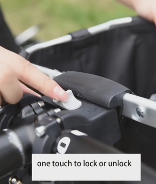 Opvouwbare Fietsmand voor Huisdieren & Boodschappen - Afneembaar met Quick Release