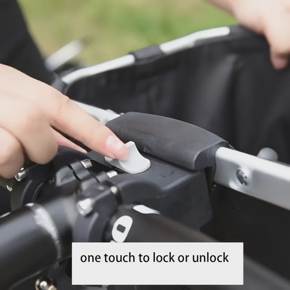Opvouwbare Fietsmand voor Huisdieren & Boodschappen - Afneembaar met Quick Release