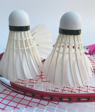 Set van 3, 6 of 12 Duurzame Badminton Shuttles - Pro Training & Outdoor Sport