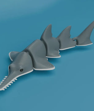 3D Geprinte Gewrichtte Dieren Beeldjes: Haai, Orka & Meer - Levensecht Speelgoed & Decoratie