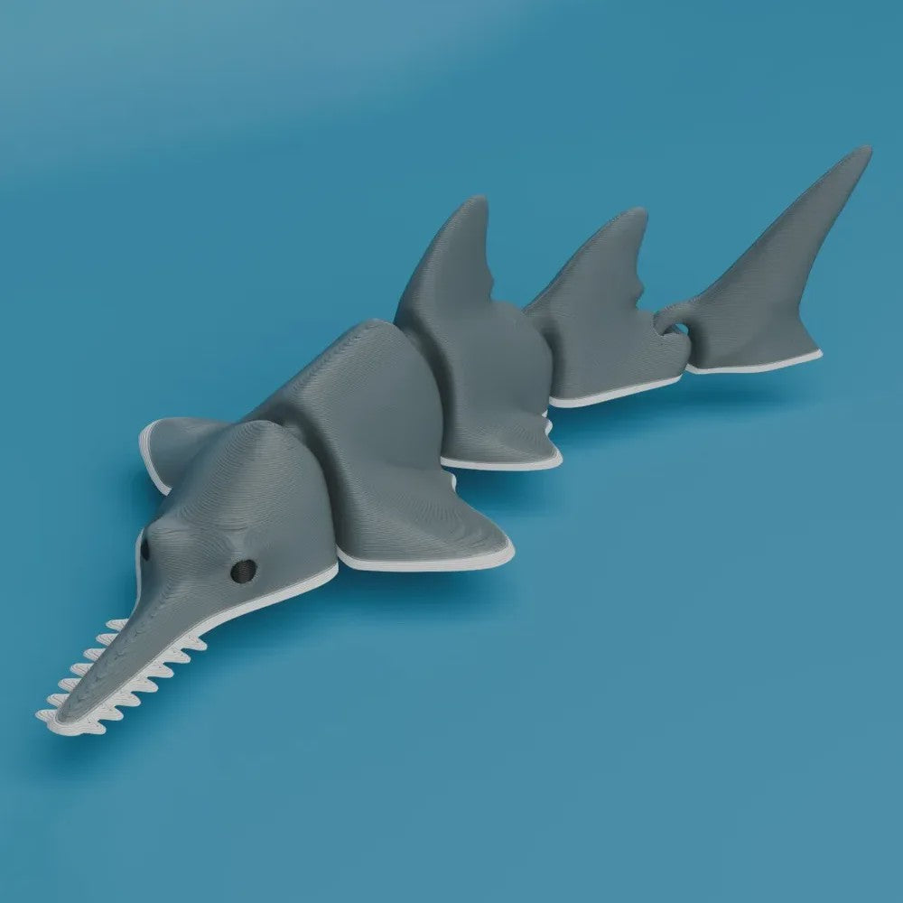3D Geprinte Gewrichtte Dieren Beeldjes: Haai, Orka & Meer - Levensecht Speelgoed & Decoratie